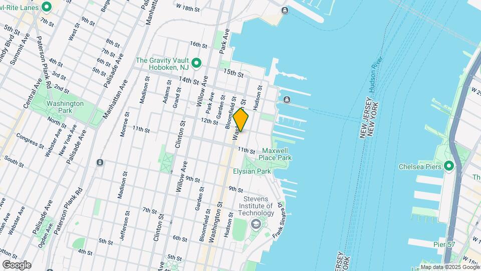 1121 Washington St Mapa y Detalles de la Ubicación