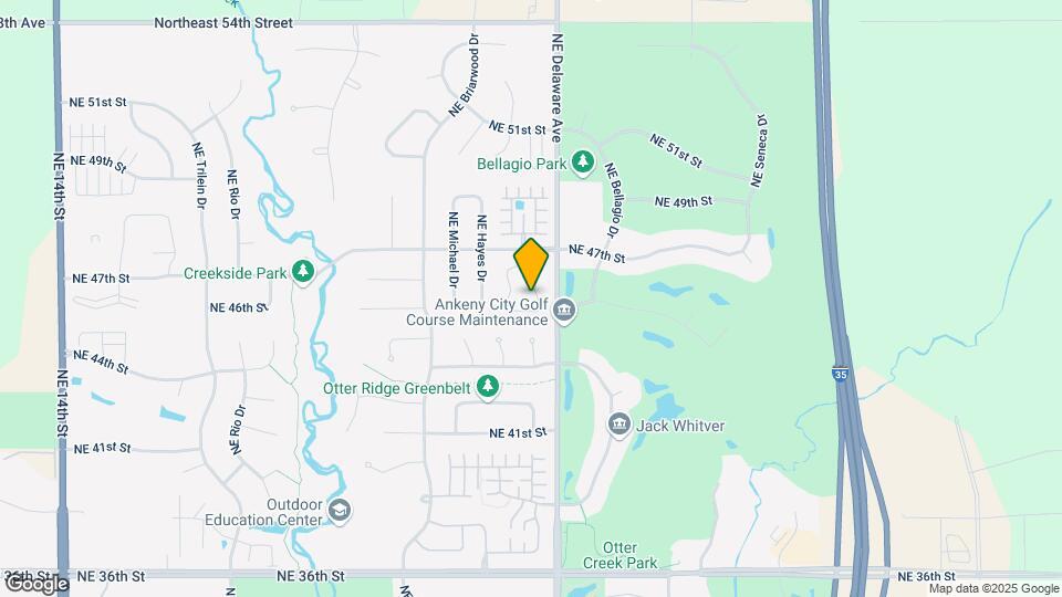 4536 NE McDougal Ln Map and Location Details