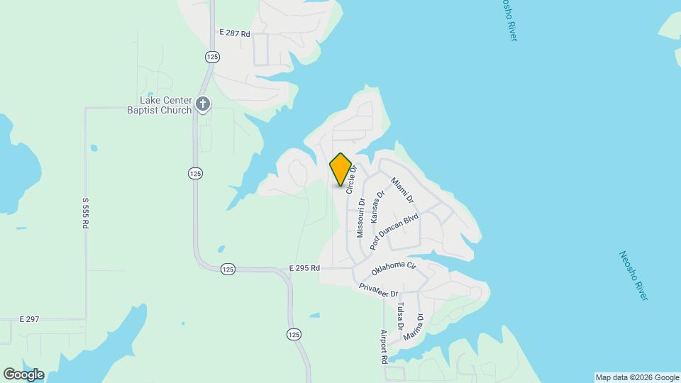 29250 S 563 Rd Map and Location Details