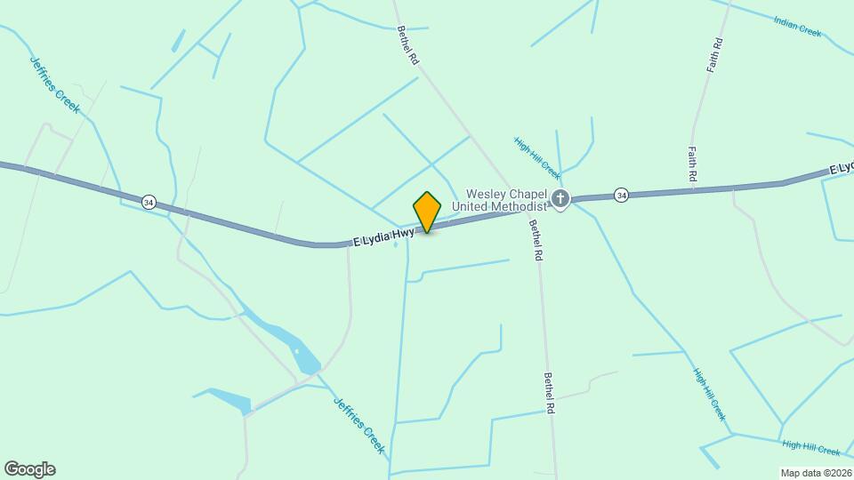 1313 E Lydia Hwy Map and Location Details