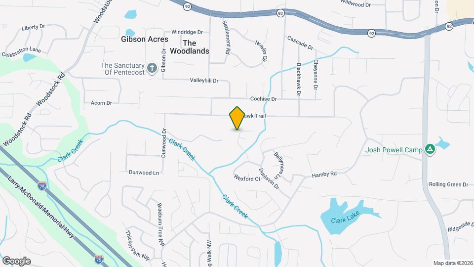 821 Tramore Ct Mapa y Detalles de la Ubicación