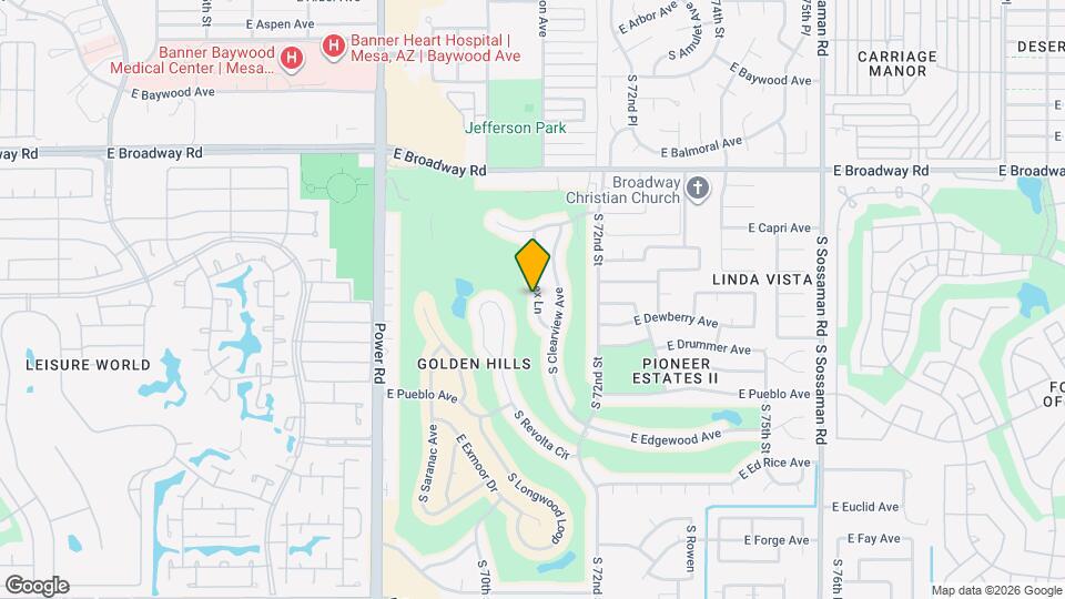 620 S Essex Ln Map and Location Details