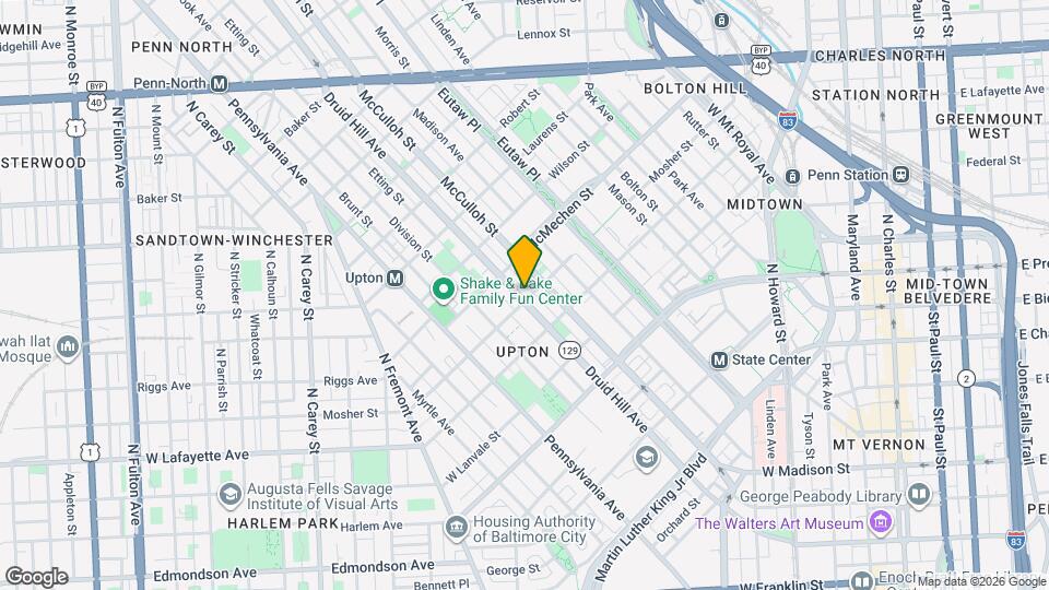 426 Mosher St Mapa y Detalles de la Ubicación