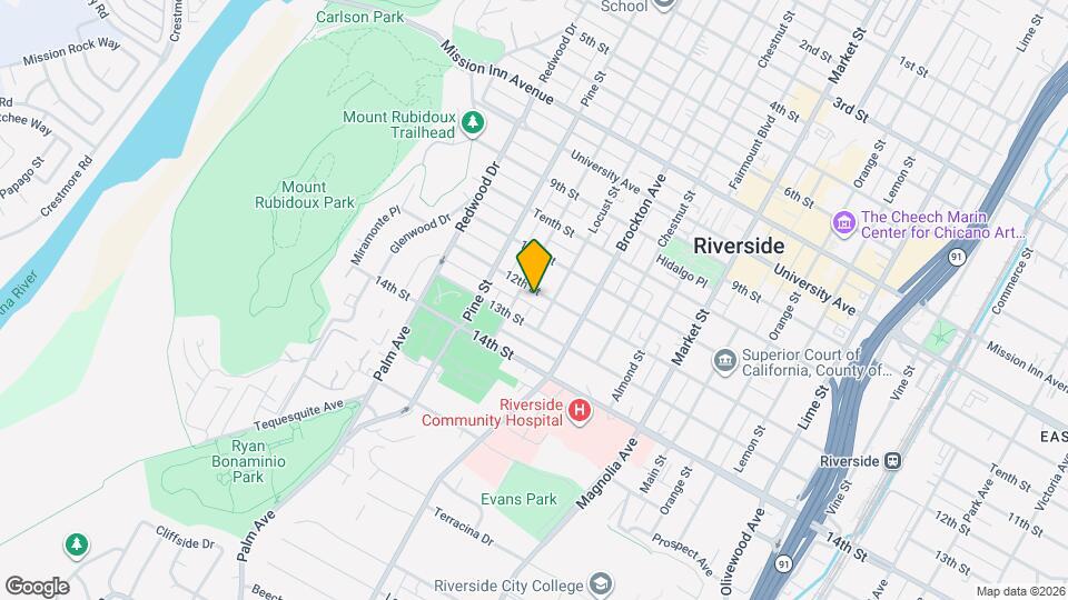 4250 12th St Map and Location Details