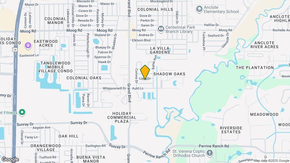 5621 Mirada Dr Map and Location Details