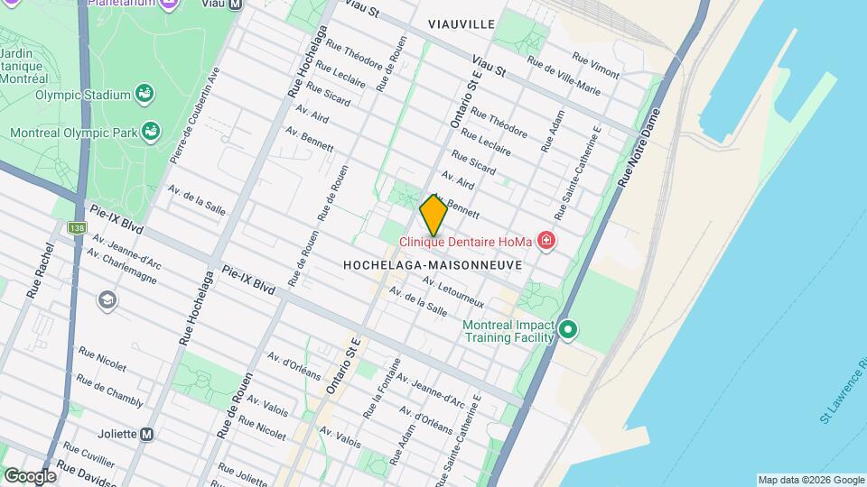 1845 Morgan Av Map and Location Details