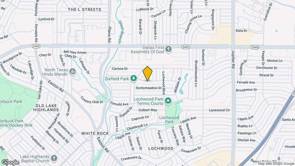 10938 Yorksprings Dr Map and Location Details