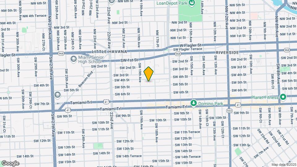 1845 SW 5th St Map and Location Details