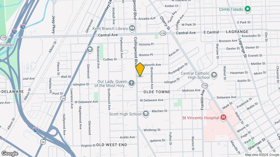 2618 Collingwood Blvd Map and Location Details