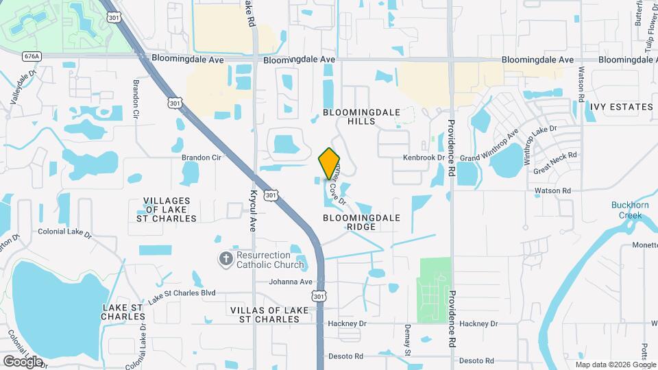 6611 Summer Cove Dr Map and Location Details