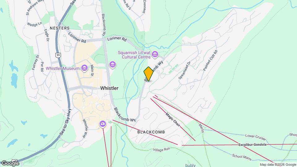 4557 Blackcomb Way Map and Location Details
