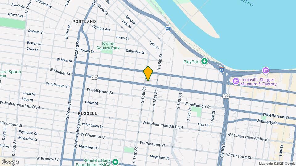 1529 W Market St Map and Location Details