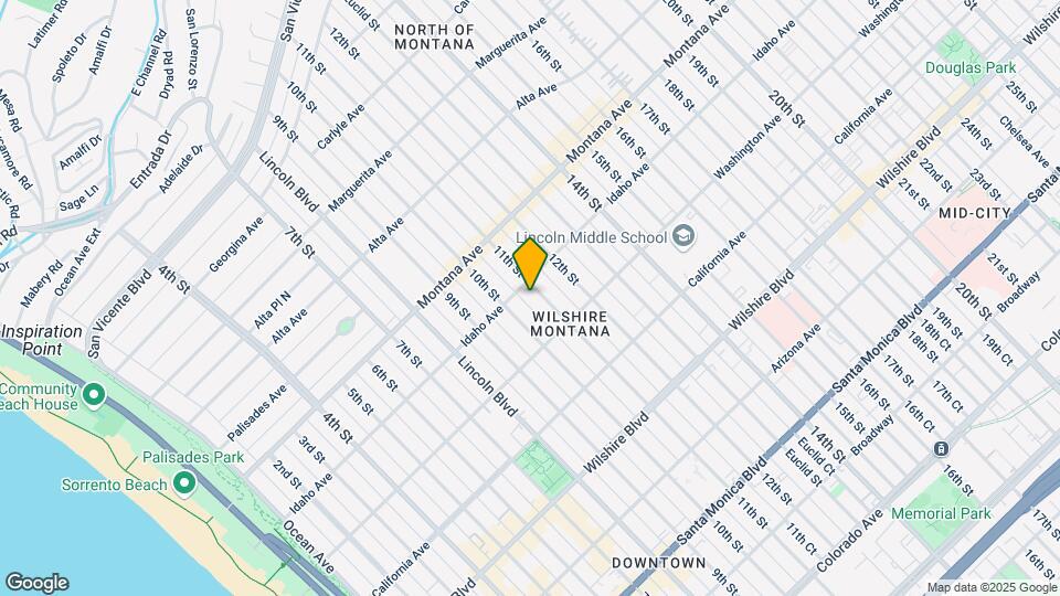 912 11th St Map and Location Details