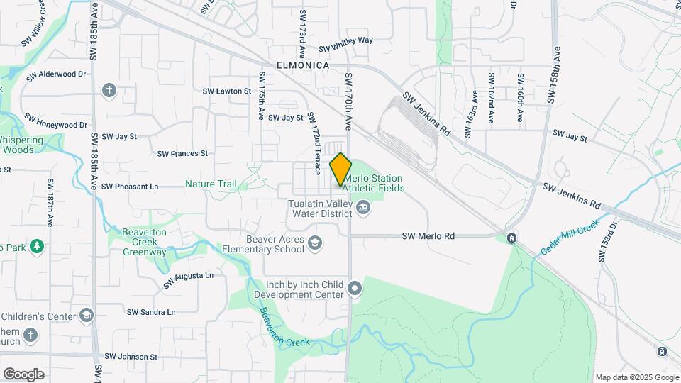 17041 SW Pleasanton Ln Map and Location Details