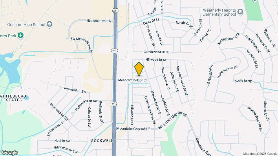304 Meadowbrook Dr SE Map and Location Details