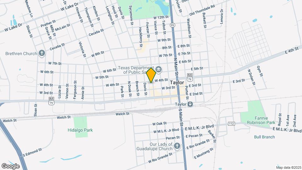 309 Fowzer St, Unit A Map and Location Details