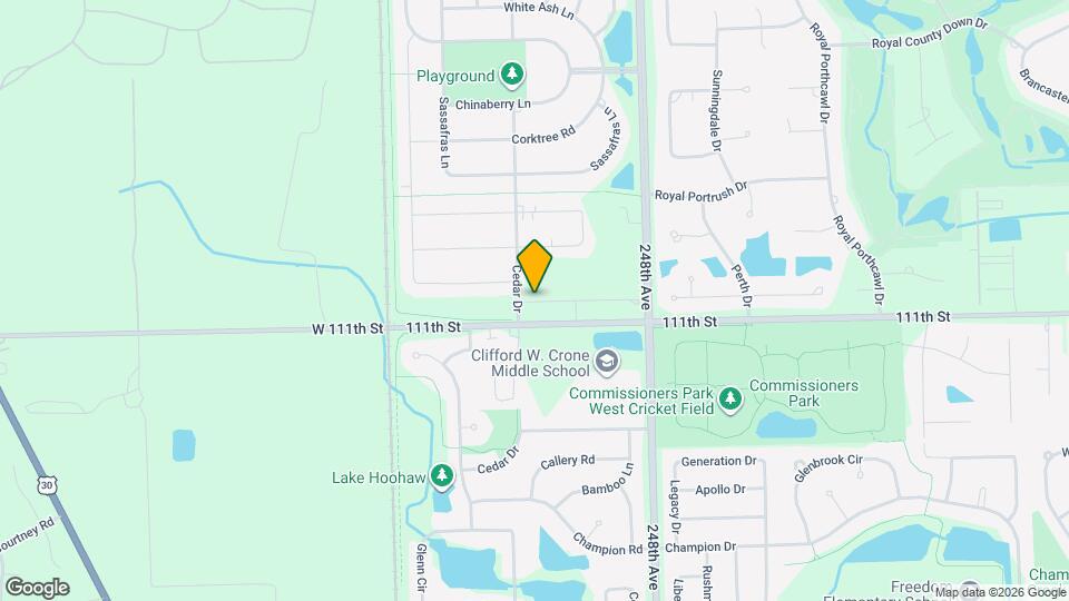 4227 Pond Willow Rd Map and Location Details