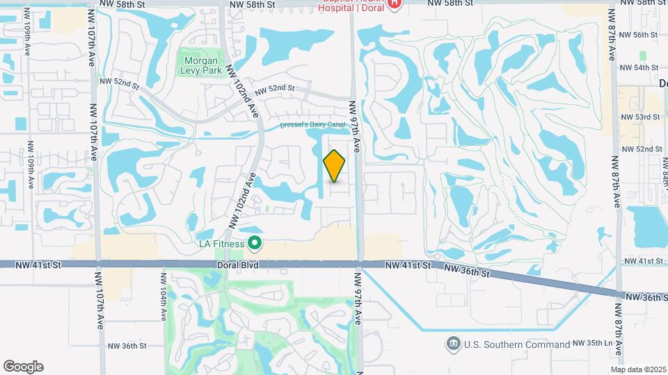 4635 NW 97th Pl, Unit 158 Map and Location Details