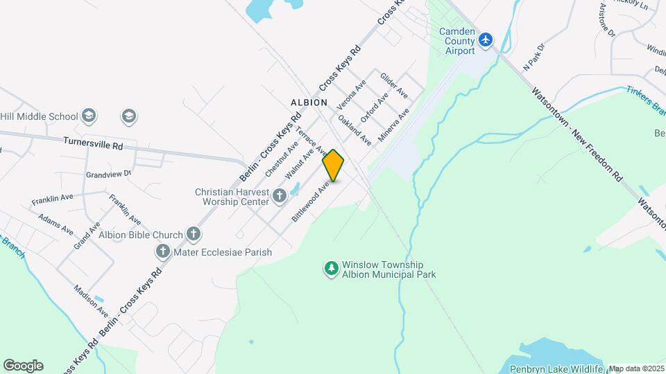 206 Bittlewood Ave Map and Location Details