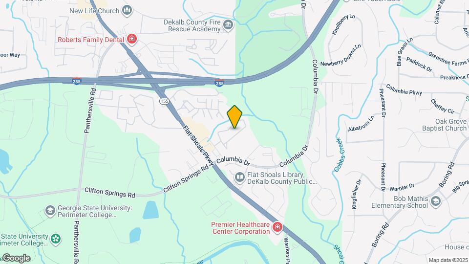 2913 Vining Ridge Terrace Map and Location Details