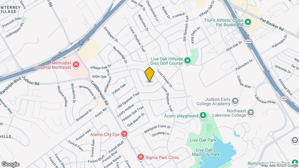 12326 Trailing Oaks St Map and Location Details