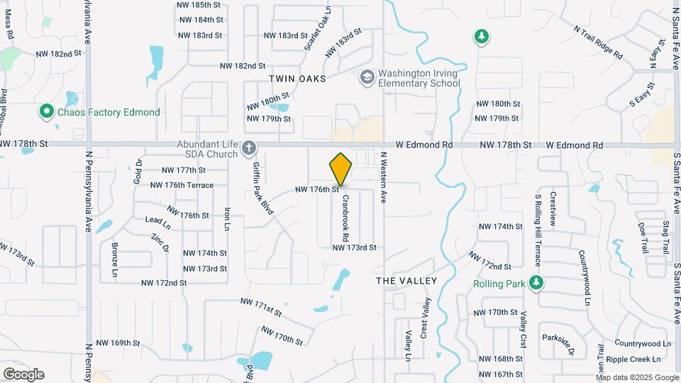 17621 Cranbrook Rd Map and Location Details