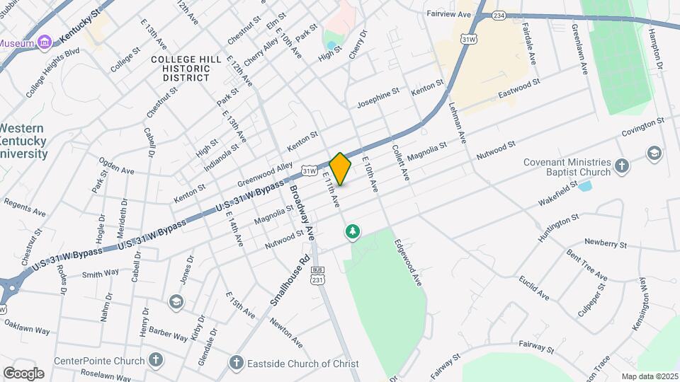 1048 Magnolia St Map and Location Details