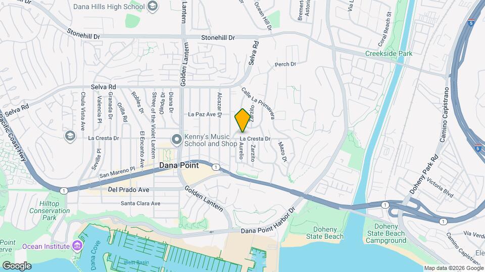 25051 La Cresta Dr Map and Location Details