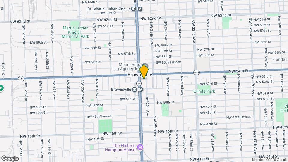 5250 NW 26th Ave Map and Location Details