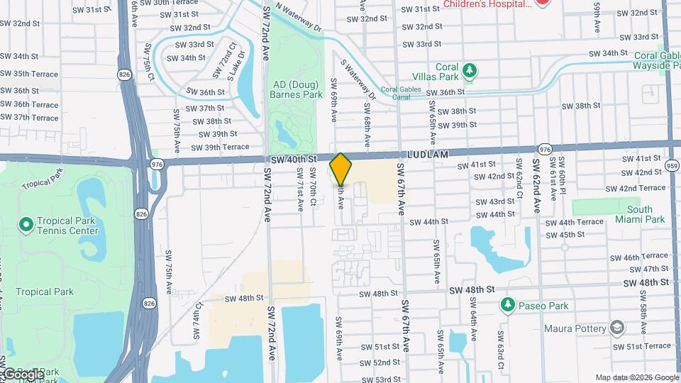 4122 SW 69th Ave Map and Location Details