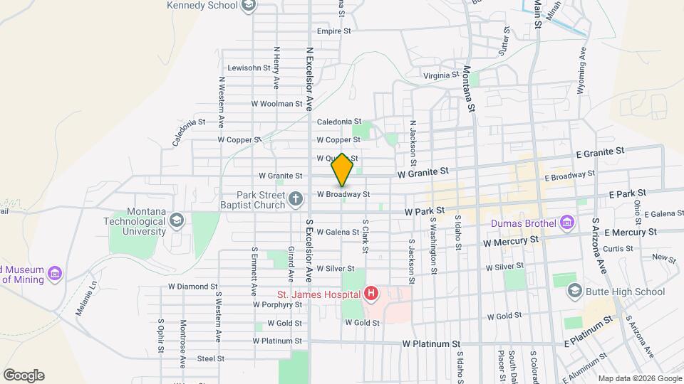 102 N Alabama St Map and Location Details