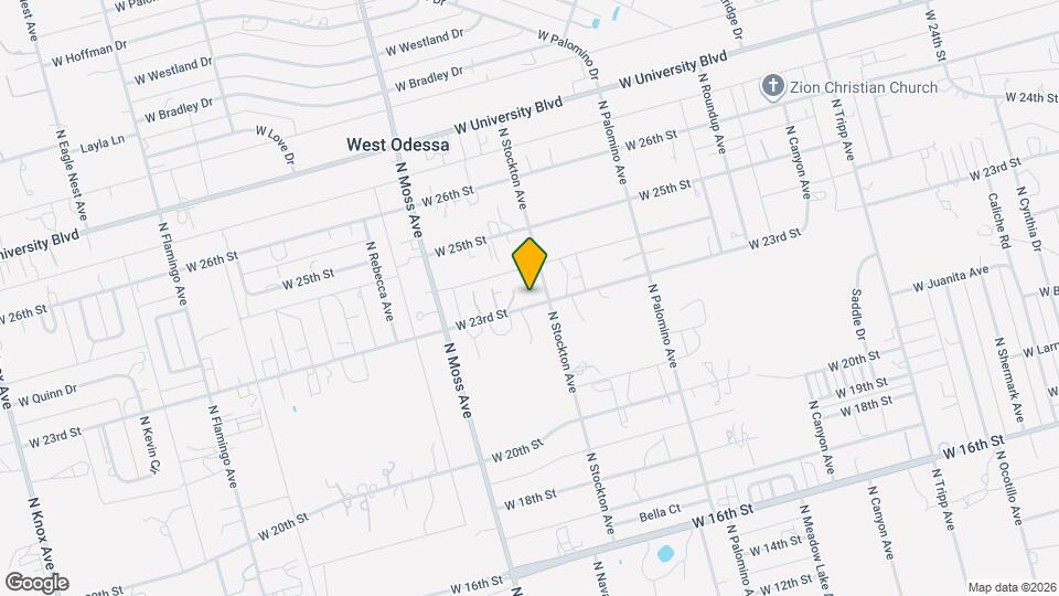 10108 W 23rd St Map and Location Details