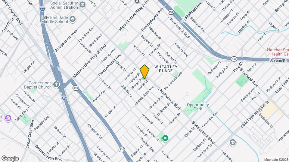 2715 Dathe St Map and Location Details