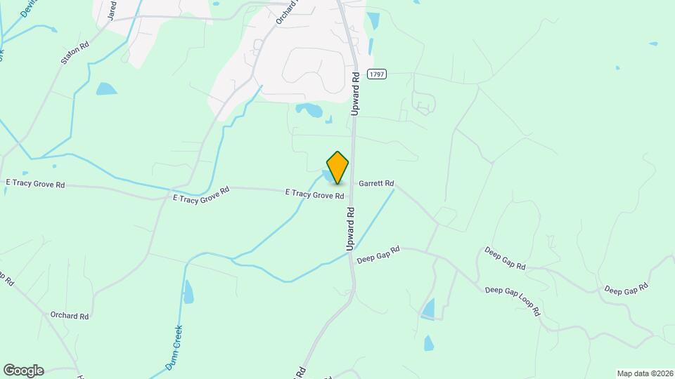 1197 E Tracy Grove Rd Map and Location Details