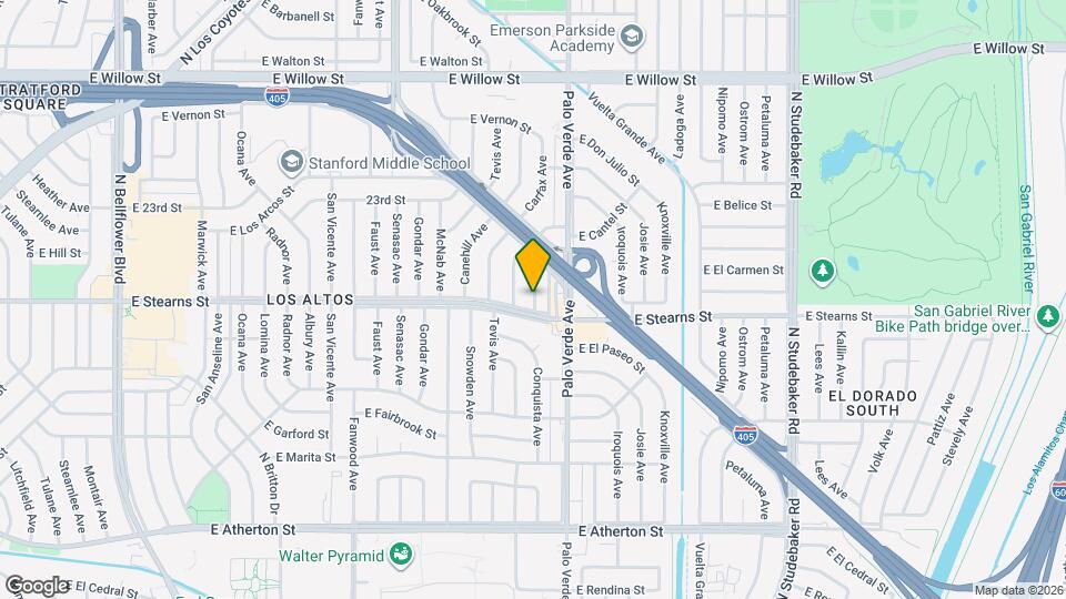 2205 Conquista Ave Map and Location Details