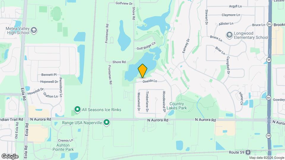 2545 Oneida Ln Map and Location Details