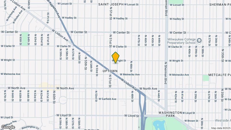 2457 N 50th St Mapa y Detalles de la Ubicación