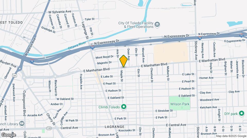 3430 Maple St Map and Location Details