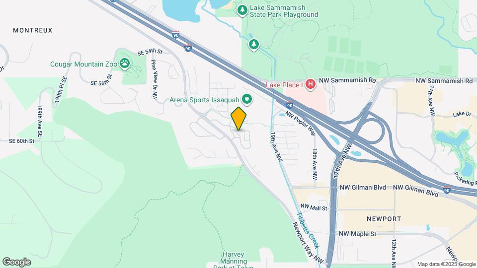 2062 Newport Way NW Map and Location Details