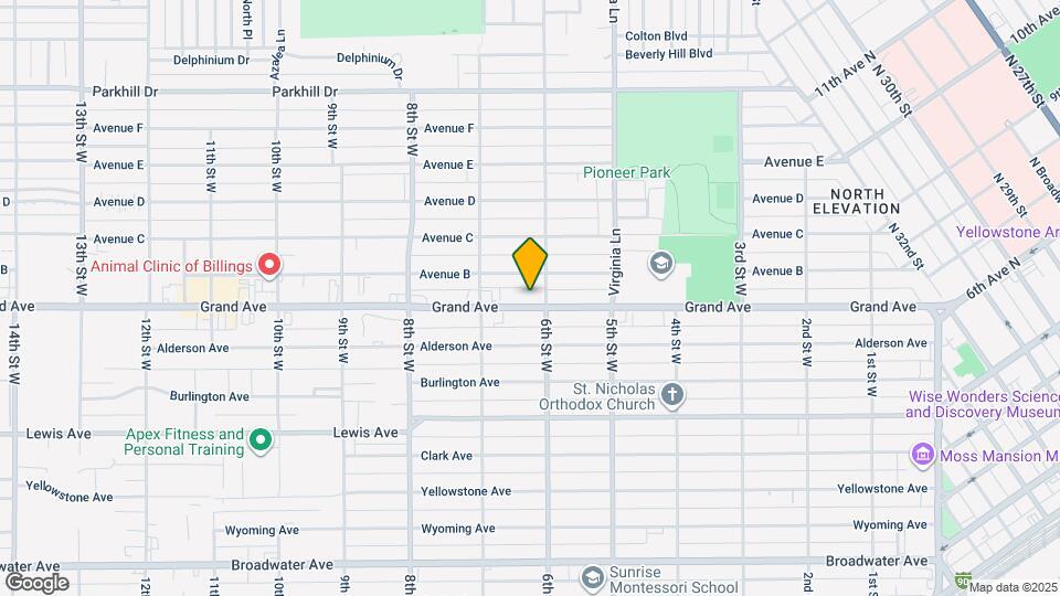 611 Grand Ave Mapa y Detalles de la Ubicación