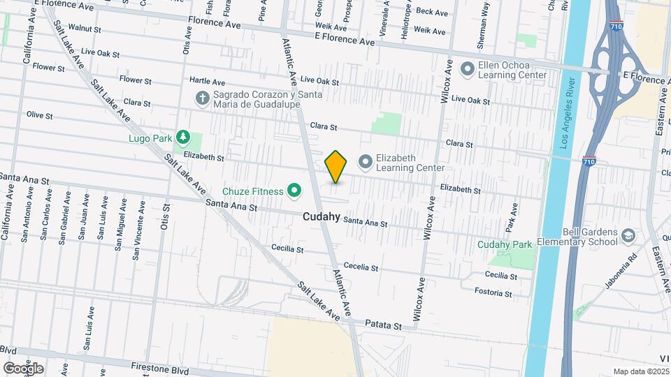 4640 Elizabeth St Mapa y Detalles de la Ubicación