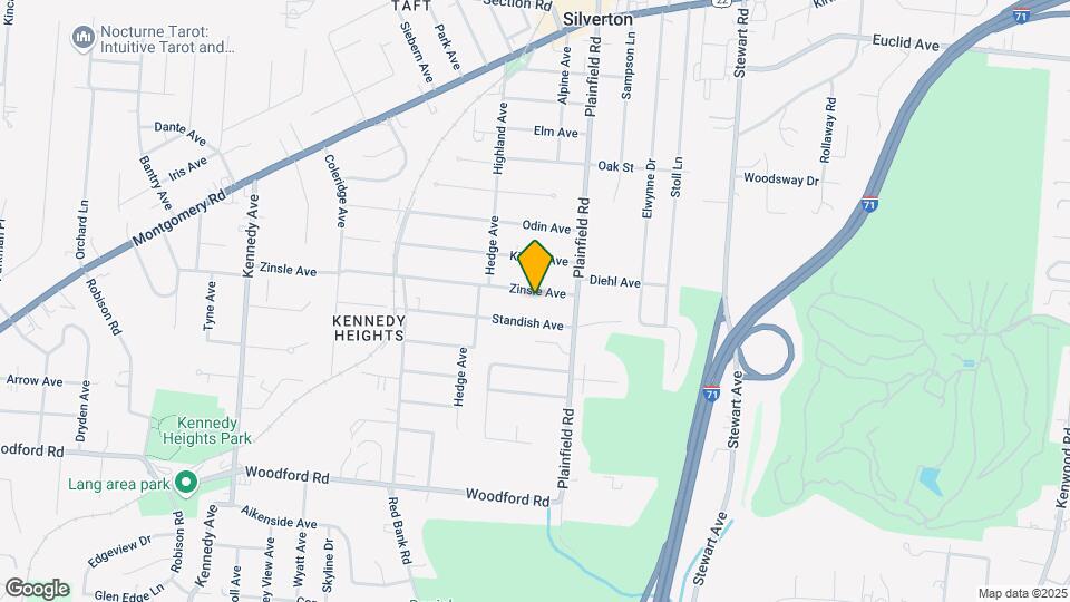 3941 Zinsle Ave, Unit 4 Map and Location Details