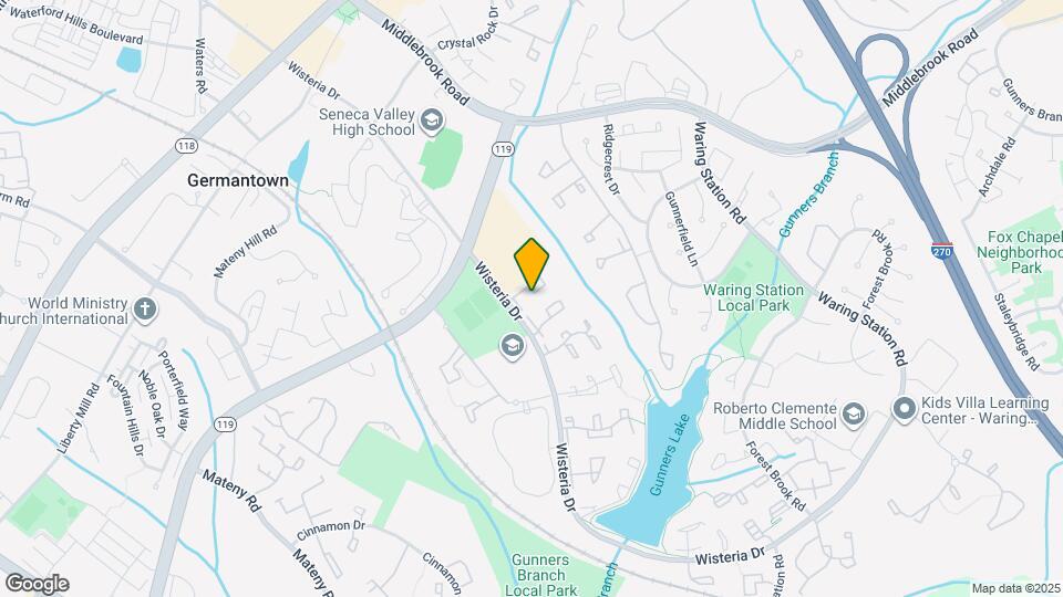 19207 Misty Meadow Terrace Map and Location Details