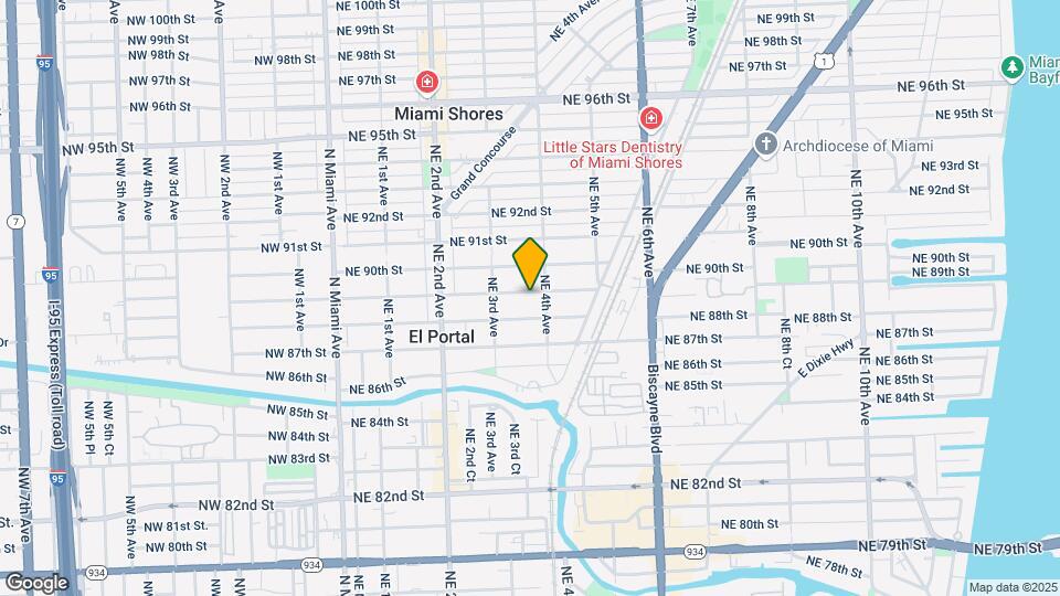 368 NE 89th St Map and Location Details