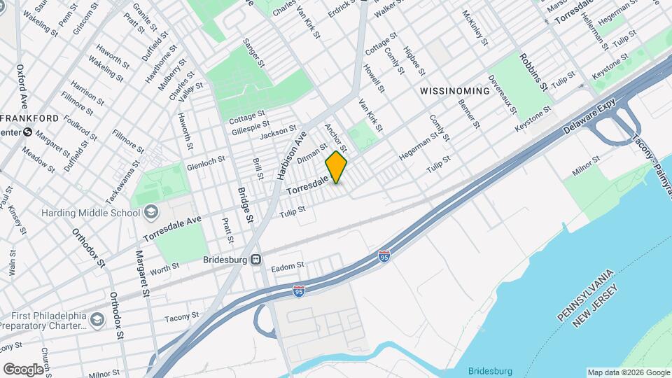 2127 Shallcross St Mapa y Detalles de la Ubicación