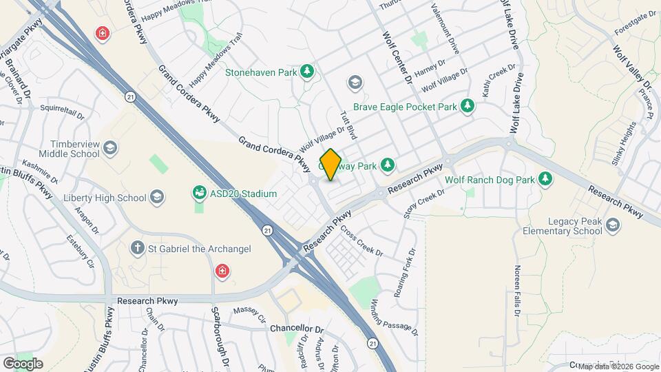 5522 Sunrise Mesa Dr Map and Location Details