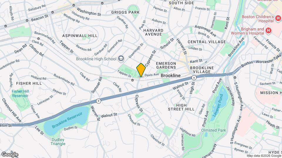 102 Cypress St Map and Location Details