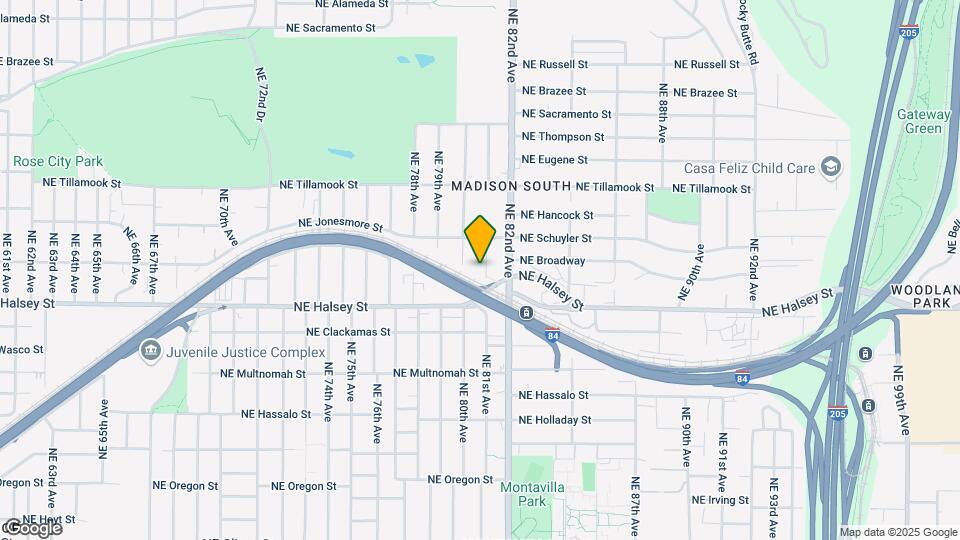 1615 NE 81st Ave Mapa y Detalles de la Ubicación