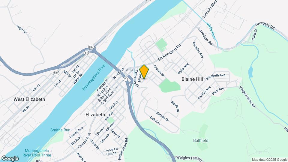 108 Ellsworth Ave Map and Location Details