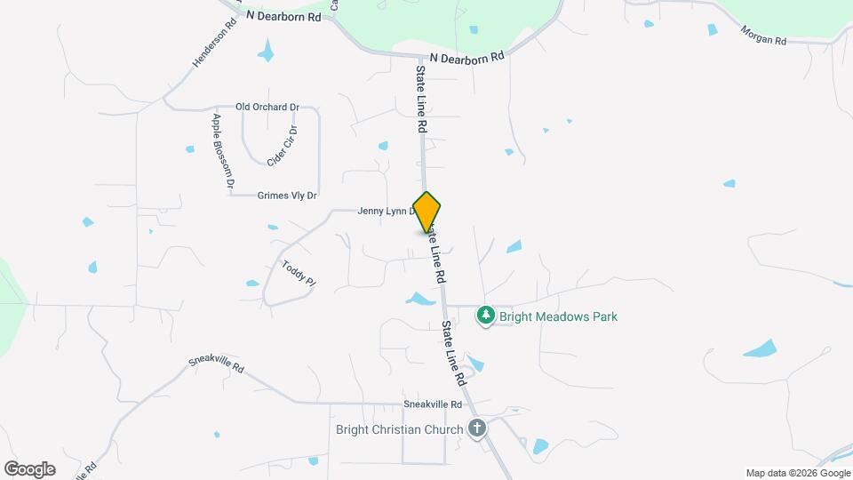 24981 State Line Rd Mapa y Detalles de la Ubicación